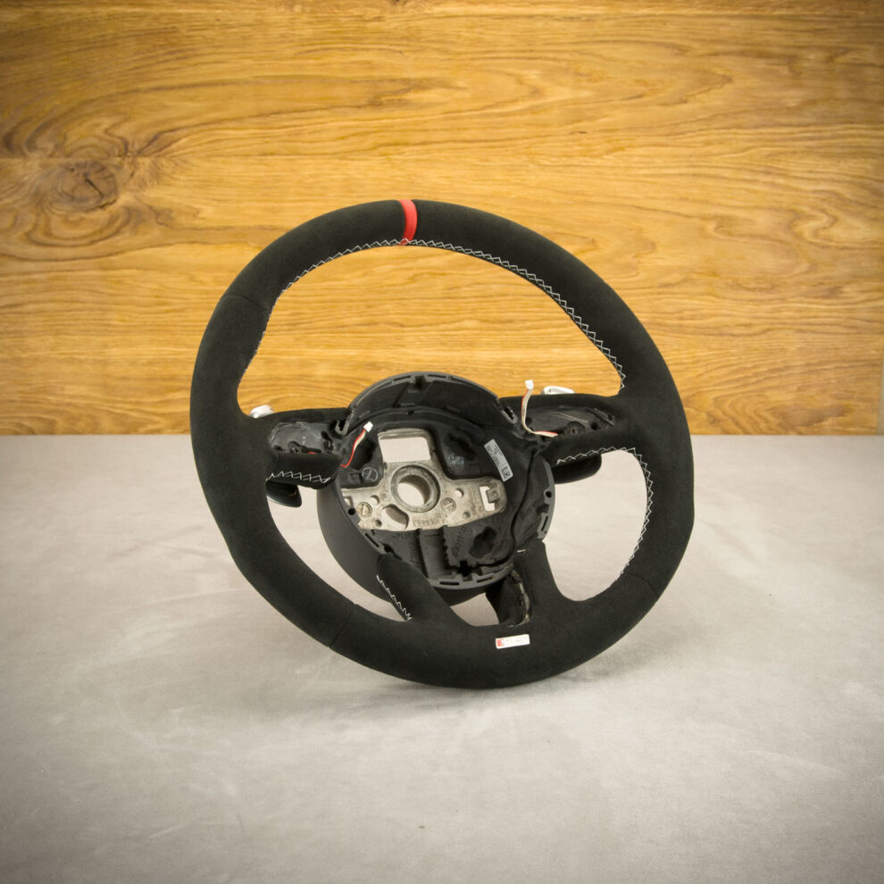 Modyfikacja i obszycie kierownicy Audi Q5