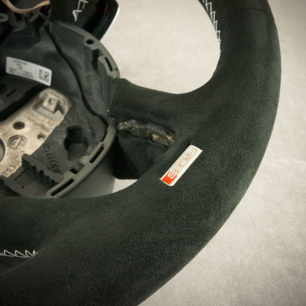 Modyfikacja i obszycie kierownicy Audi Q5