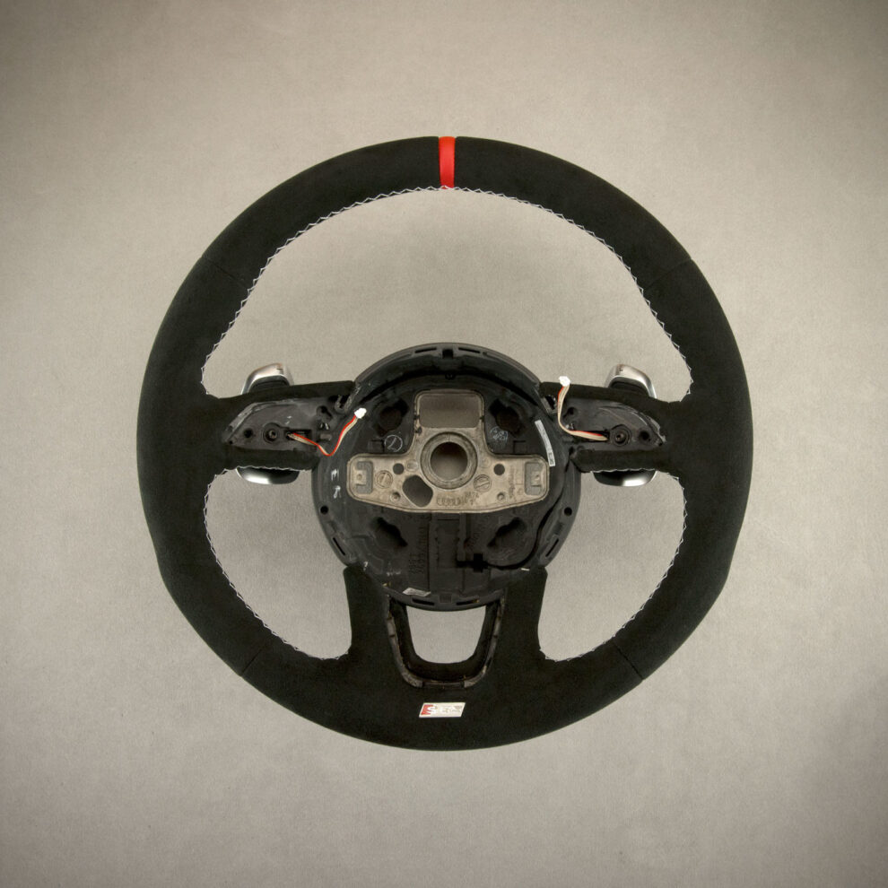 Modyfikacja i obszycie kierownicy Audi Q5