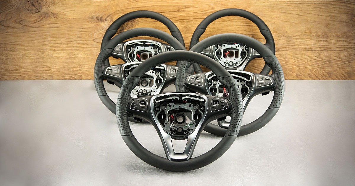 Modyfikacja i obszycie kierownicy Mercedes-Benz Sprinter