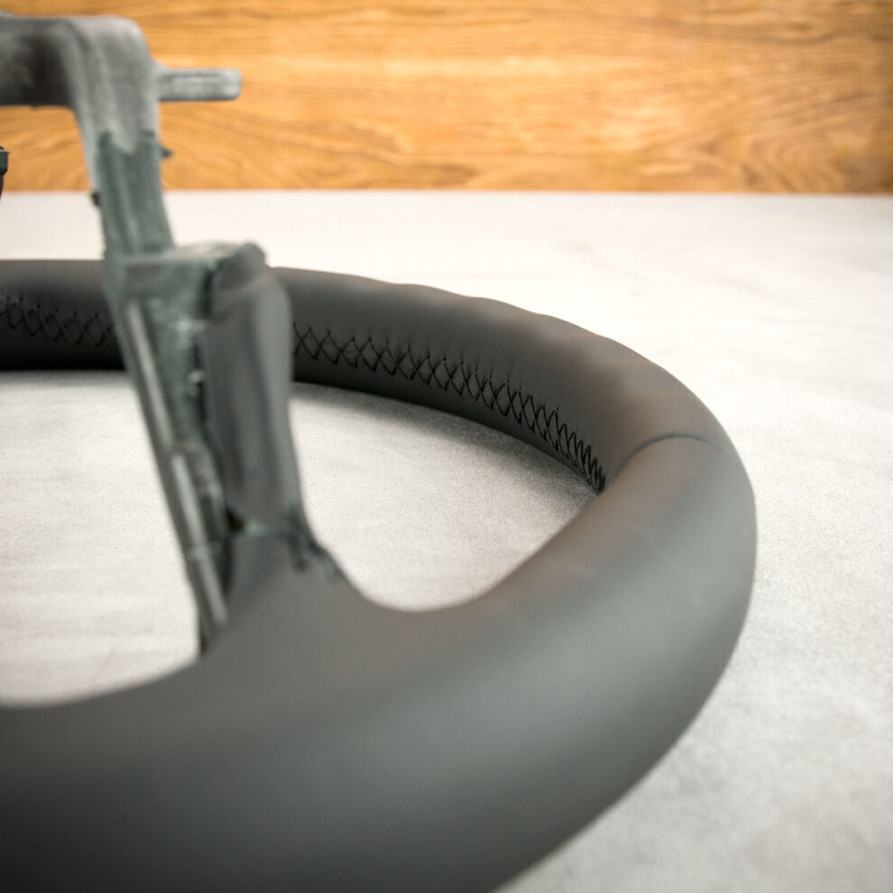 Modyfikacja i obszycie kierownicy Honda Jazz