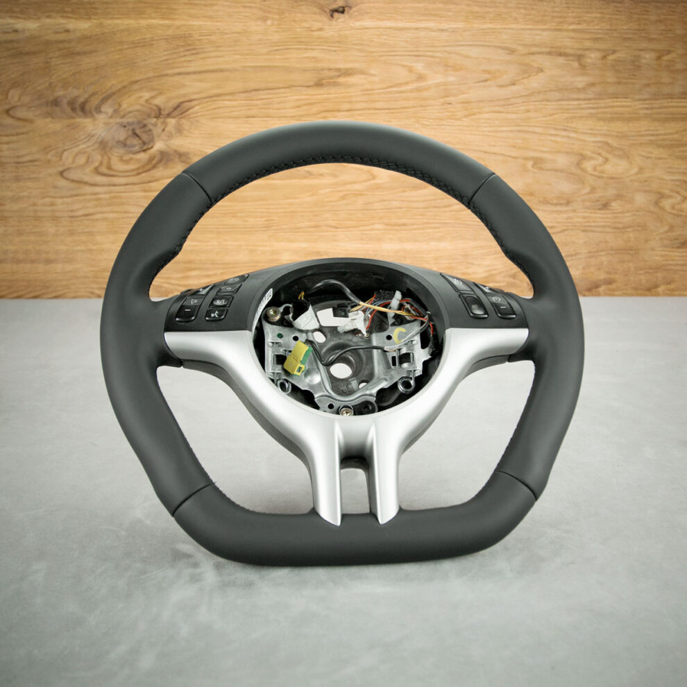 Modyfikacja i obszycie kierownicy BMW X5 E53