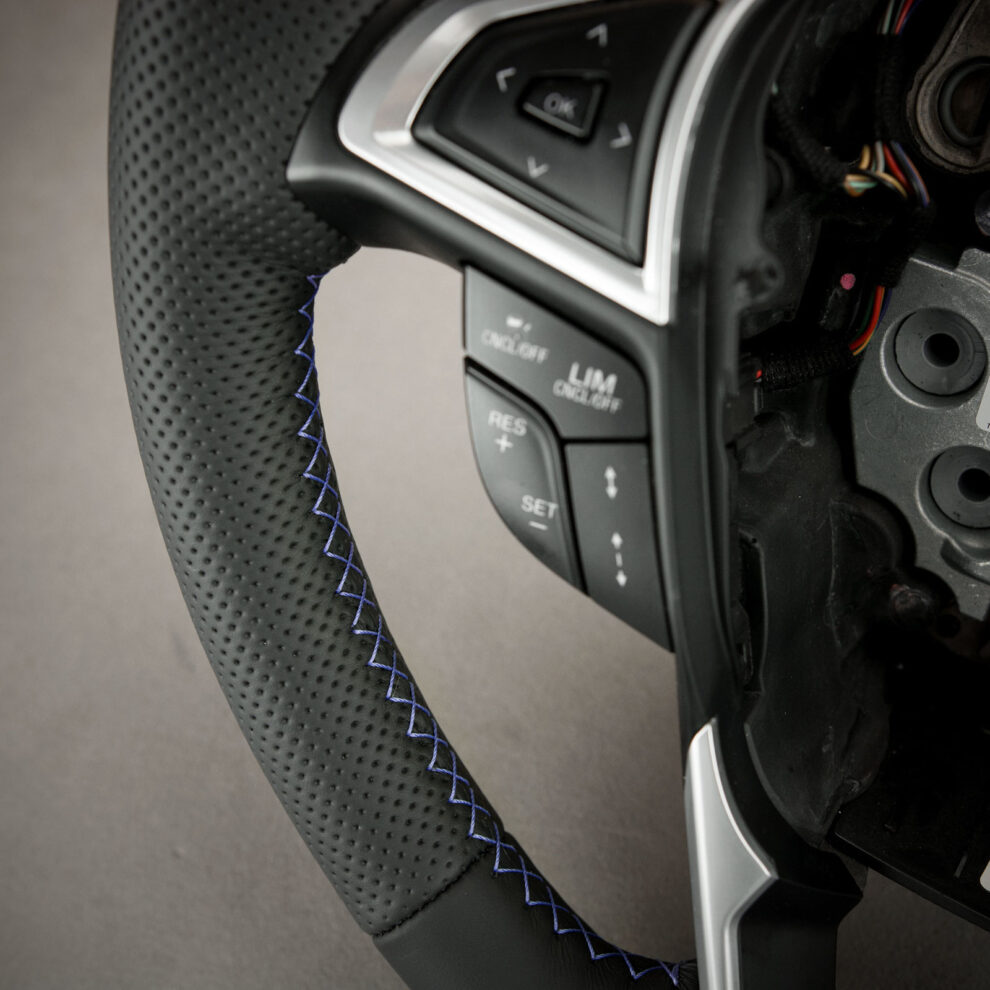 Modyfikacja i obszycie kierownicy Ford Mondeo Mk5