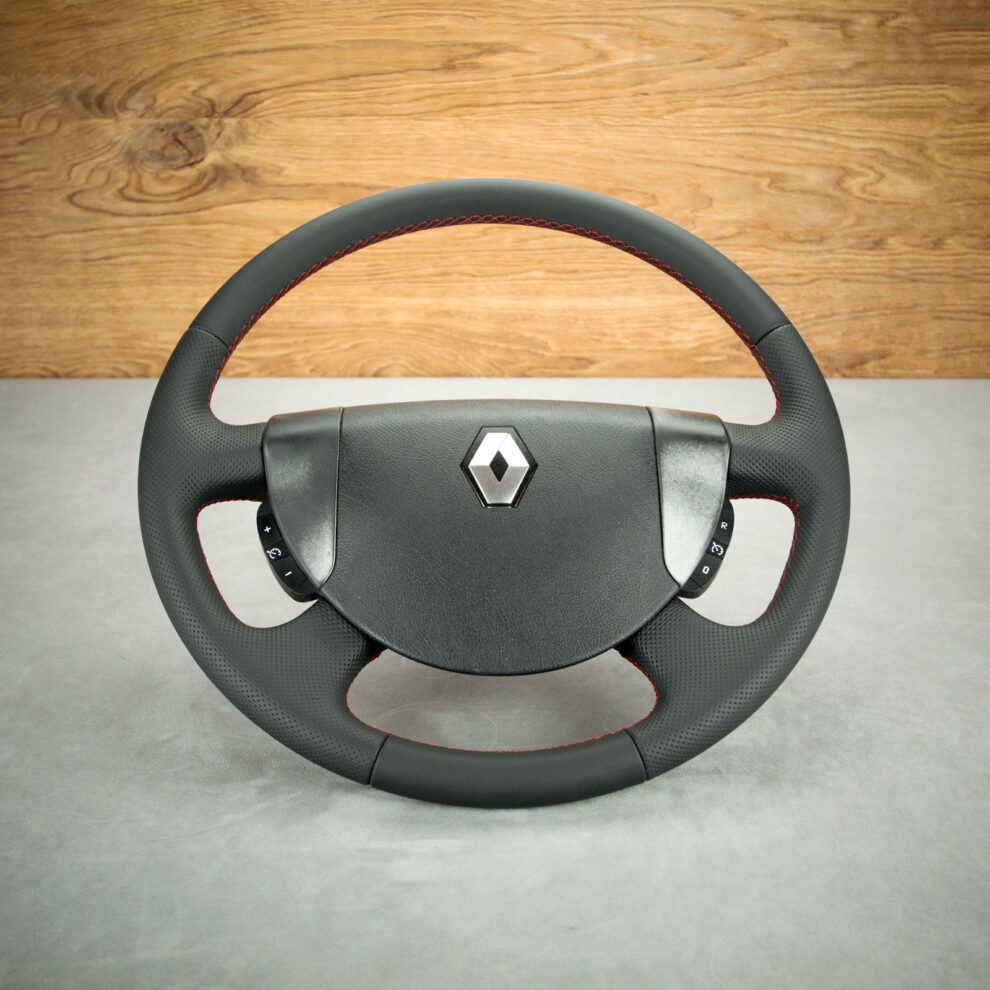 Modyfikacja i obszycie kierownicy Renault Magnum