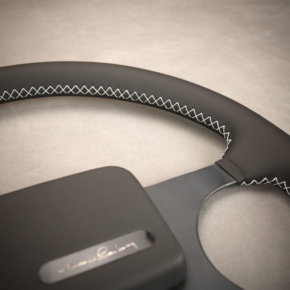 Modyfikacja i obszycie kierownicy Fiat Ritmo Bertone Super Cabrio