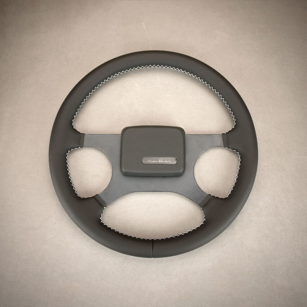 Modyfikacja i obszycie kierownicy Fiat Ritmo Bertone Super Cabrio