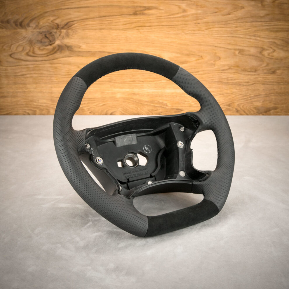 Modyfikacja i obszycie kierownicy Mercedes-Benz CLK 320 W209