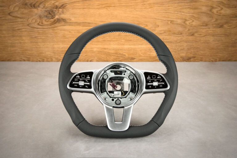 Modyfikacja i obszycie kierownicy Mercedes-Benz GLB X247