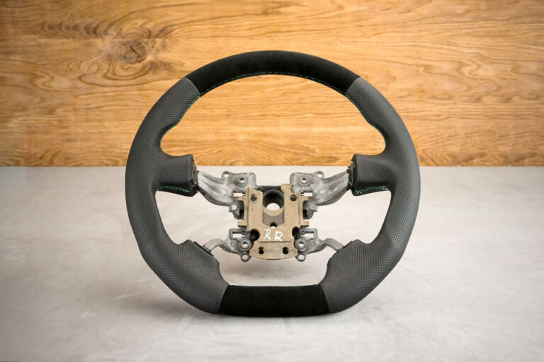 Modyfikacja i obszycie kierownicy Range Rover Sport L320