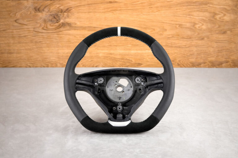 Modyfikacja i obszycie kierownicy Volvo S60