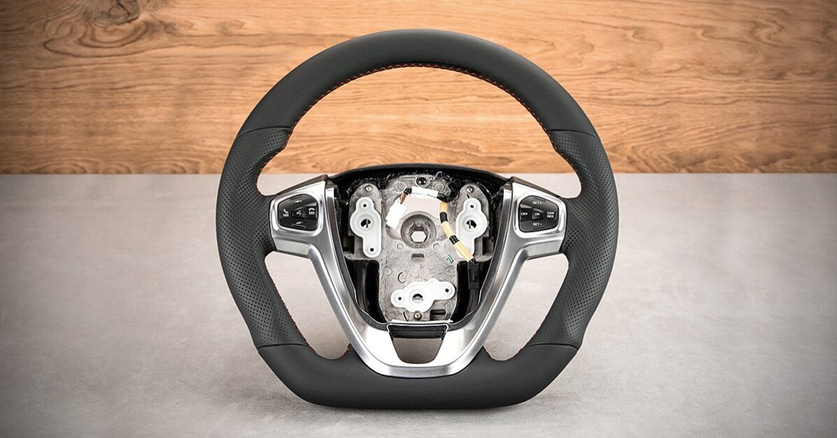Modyfikacja i obszycie kierownicy Ford Fiesta ST Mk7