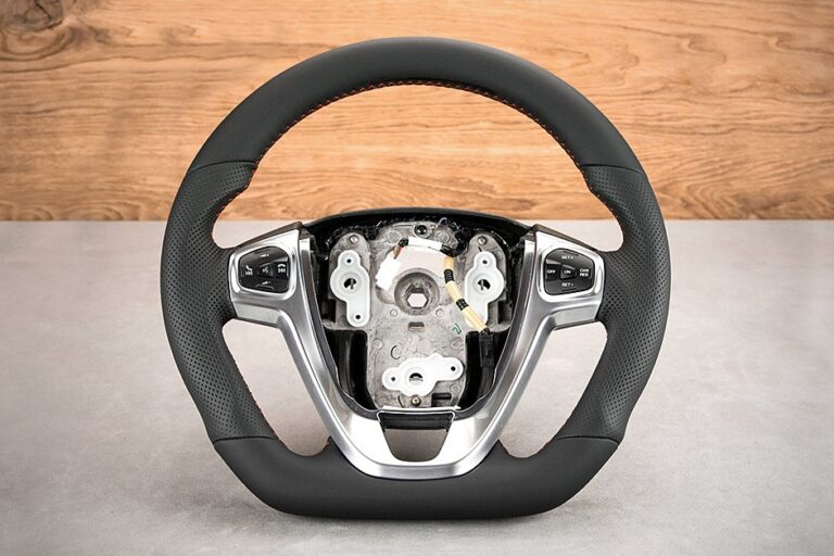 Modyfikacja i obszycie kierownicy Ford Fiesta ST Mk7