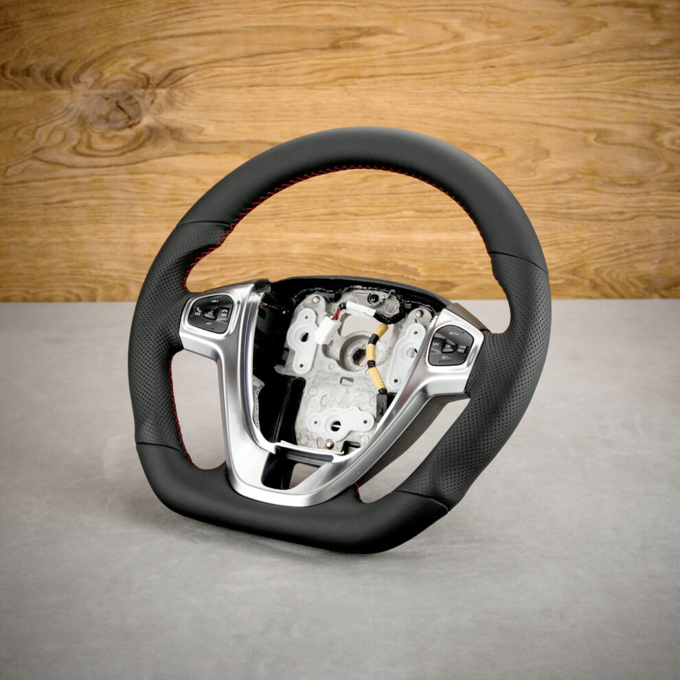 Modyfikacja i obszycie kierownicy Ford Fiesta ST Mk7