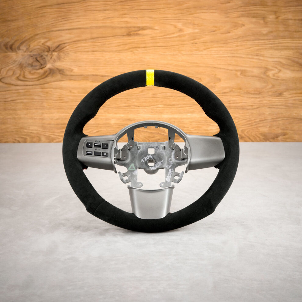 Modyfikacja i obszycie kierownicy Mazda 2 (2009)