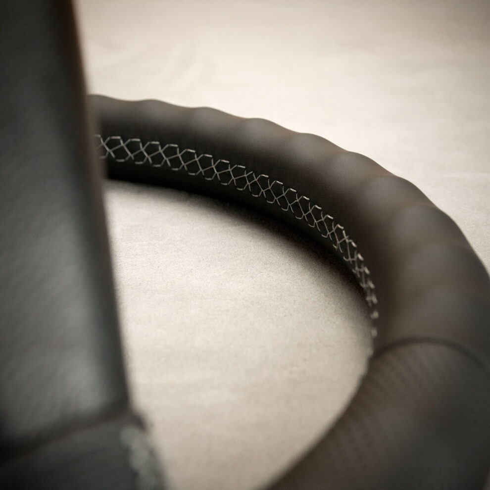 Modyfikacja i obszycie kierownicy Mercedes-Benz C 320 W209