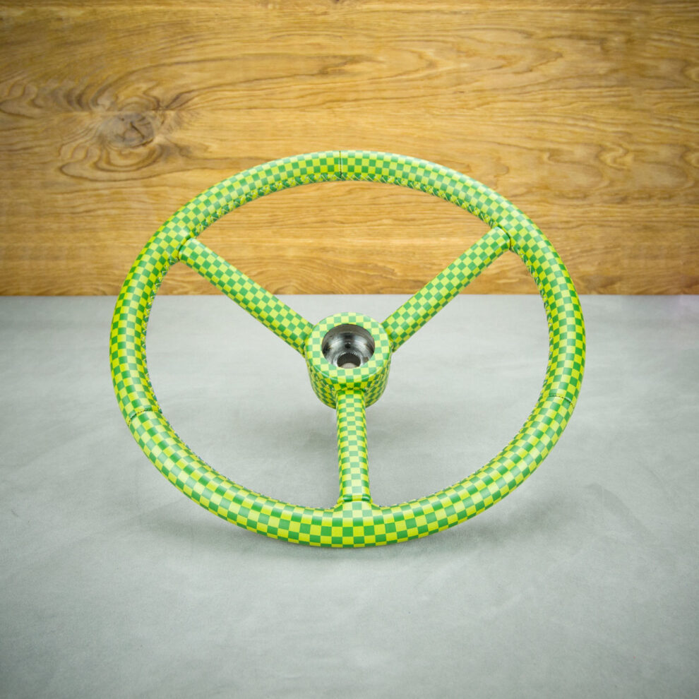 Kierownica John Deere po obszyciu