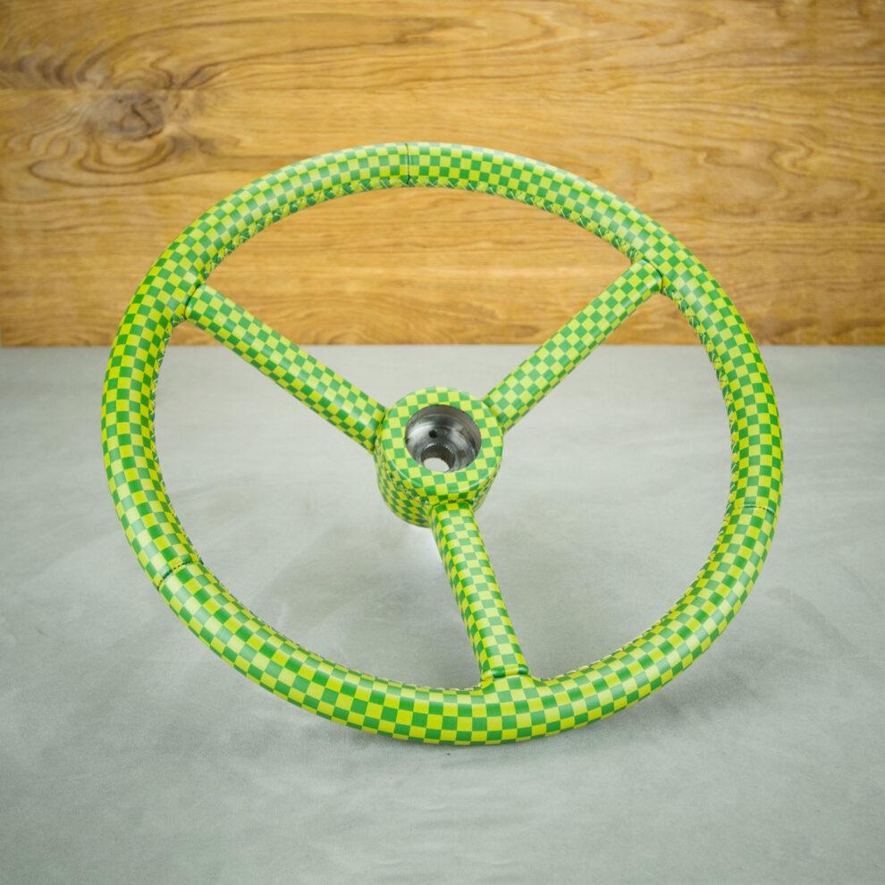 Kierownica John Deere po obszyciu