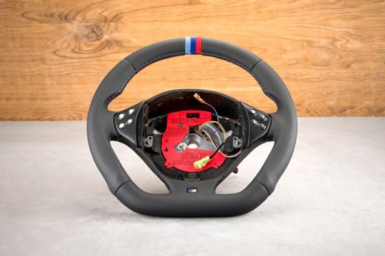 Modyfikacja i obszycie kierownicy BMW E39