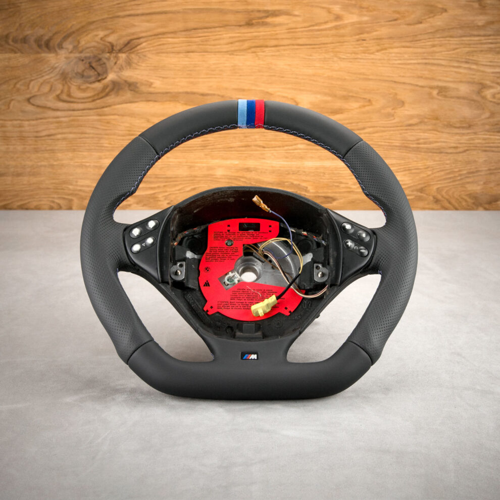 Modyfikacja i obszycie kierownicy BMW E39