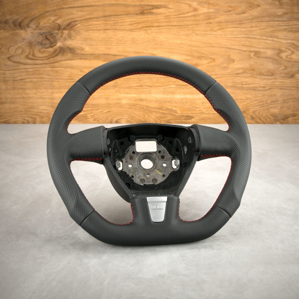 Modyfikacja i obszycie kierownicy Skoda Octavia II