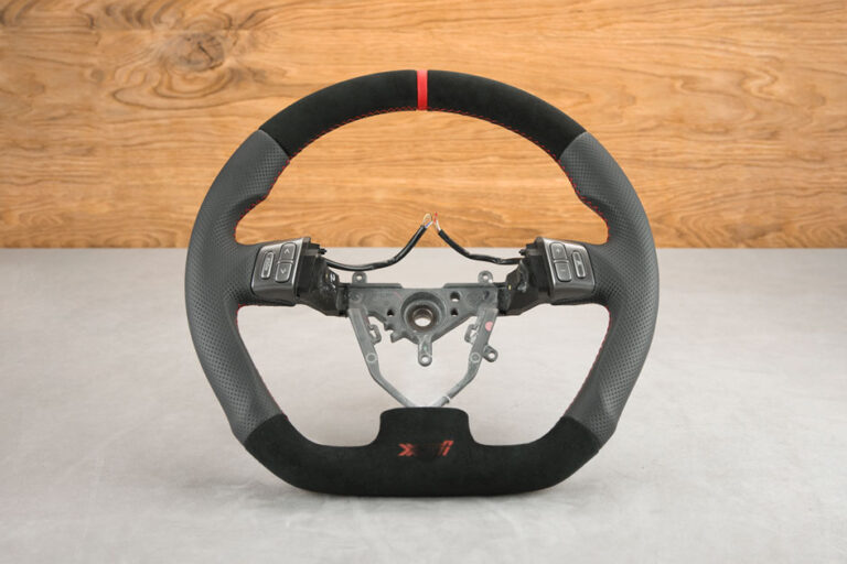 Modyfikacja i obszycie kierownicy Subaru Forester XT