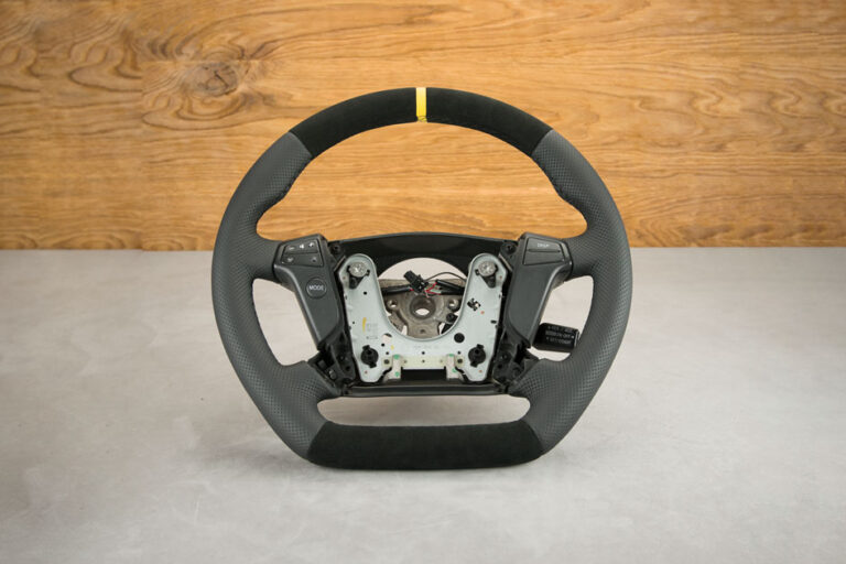 Modyfikacja i obszycie kierownicy Toyota Avensis II