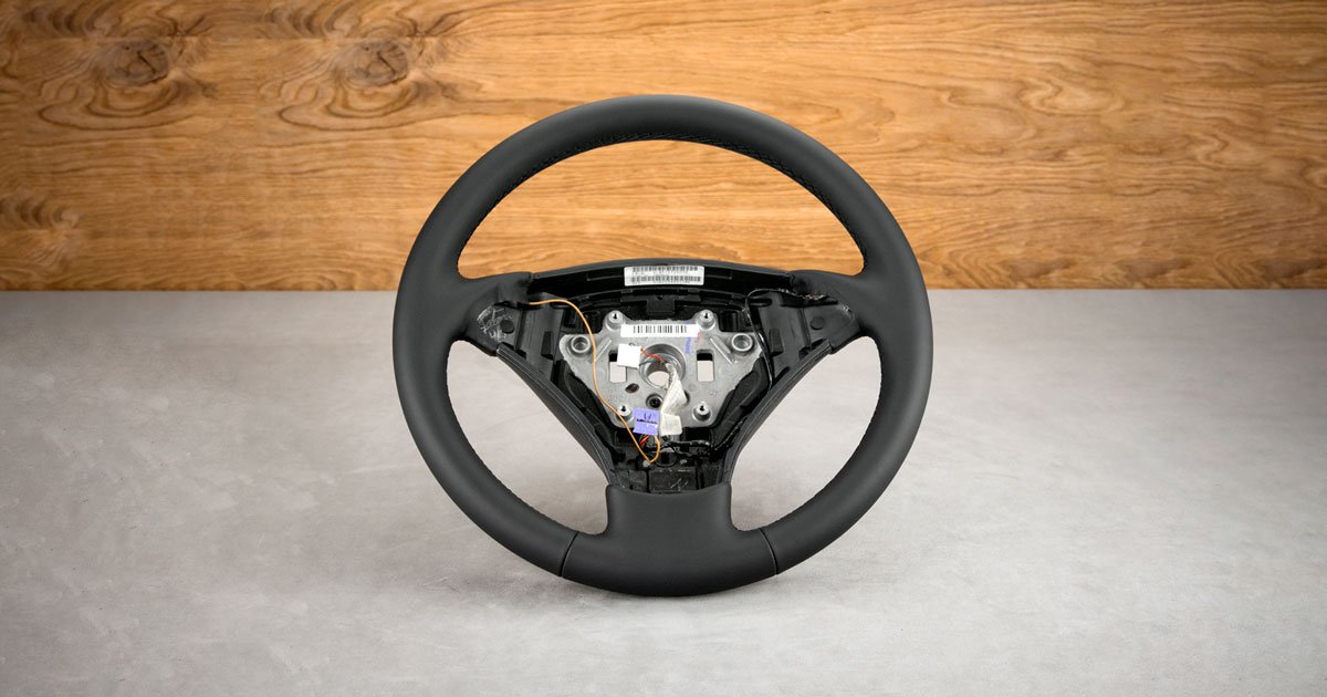 Obszycie kierownicy BMW E61