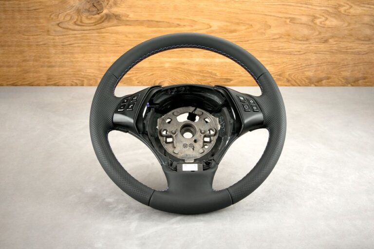 Obszycie kierownicy BMW E90