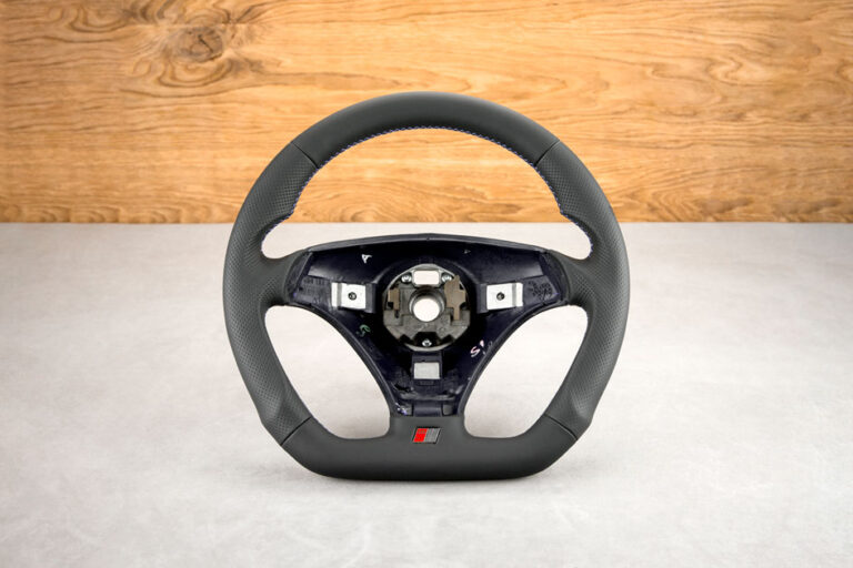 Modyfikacja i obszycie kierownicy Audi A4 B5