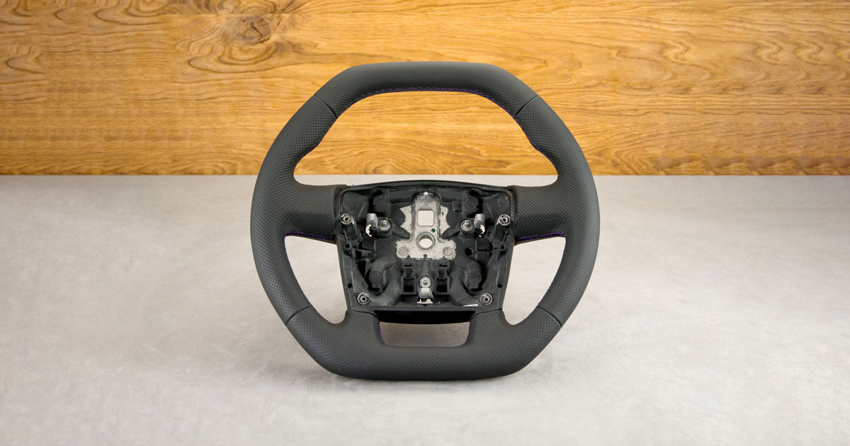 Modyfikacja i obszycie kierownicy Fiat Ducato (2017)