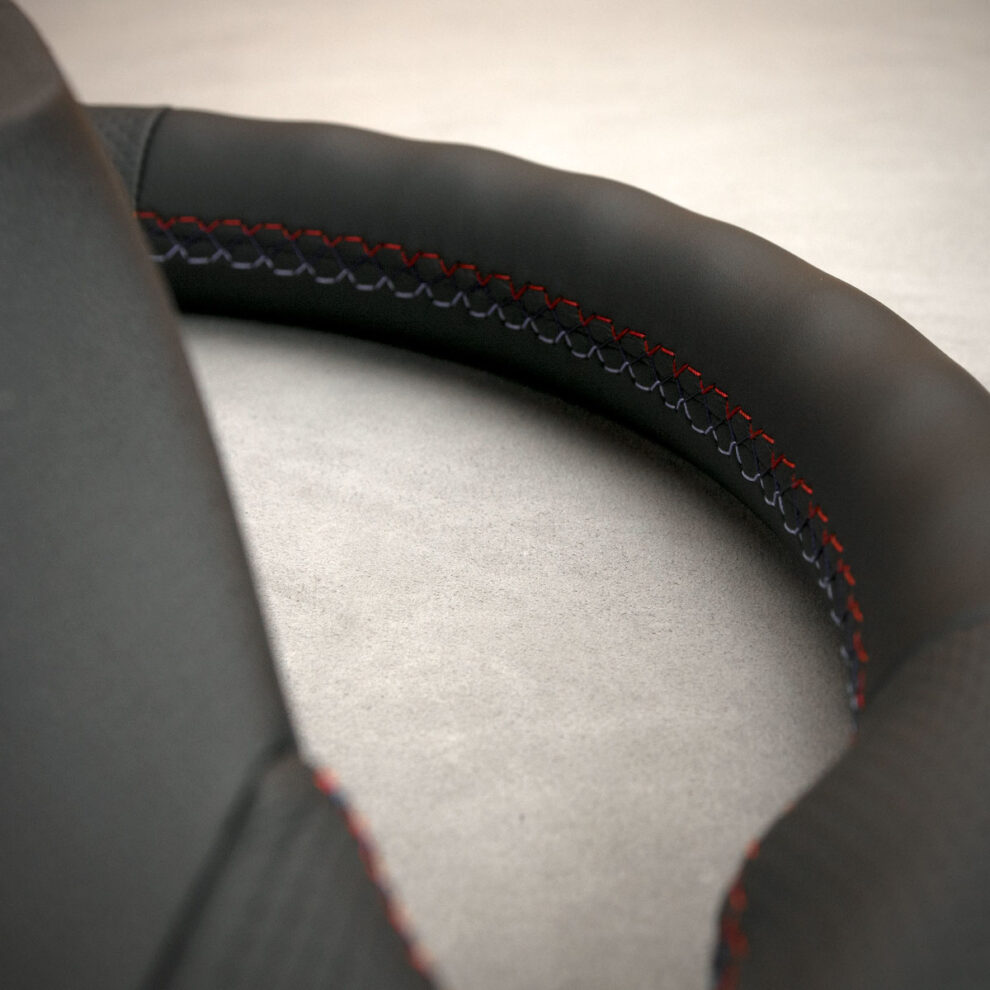 Modyfikacja i obszycie kierownicy BMW E60