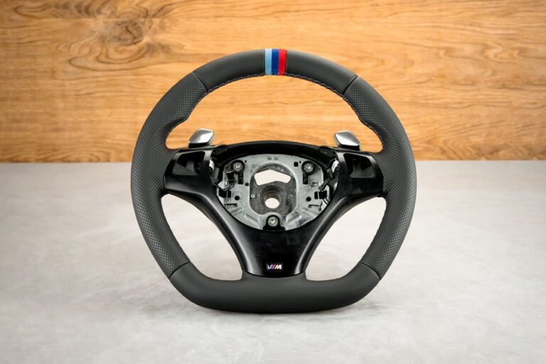 Modyfikacja i obszycie kierownicy BMW E93