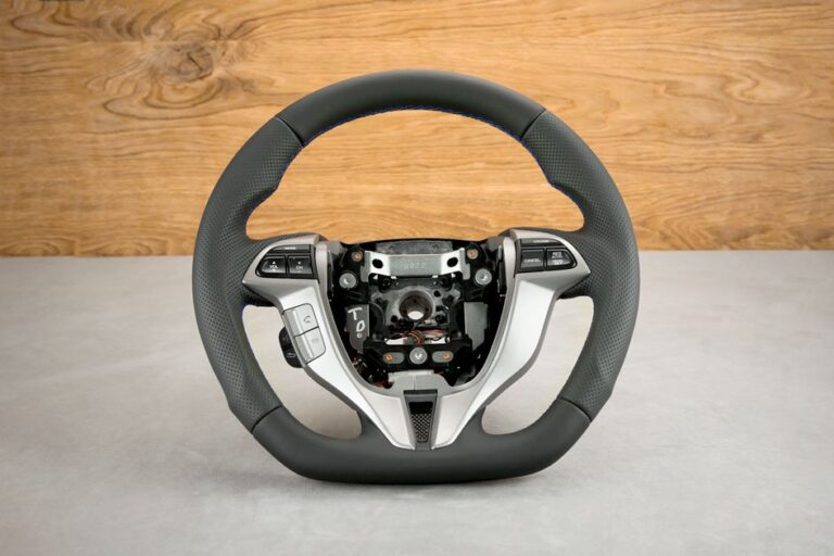 Modyfikacja i obszycie kierownicy Honda Odyssey