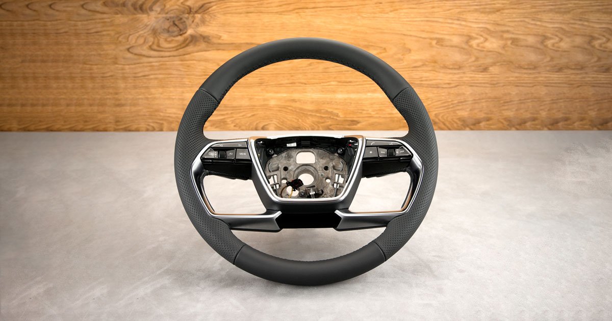 Obszycie kierownicy Audi A8 D5