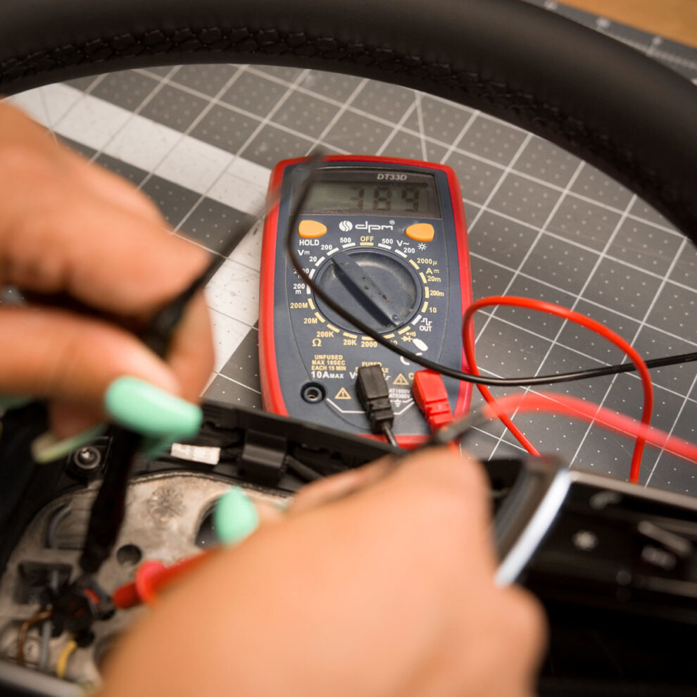 Obszycie kierownicy Audi A8 D5