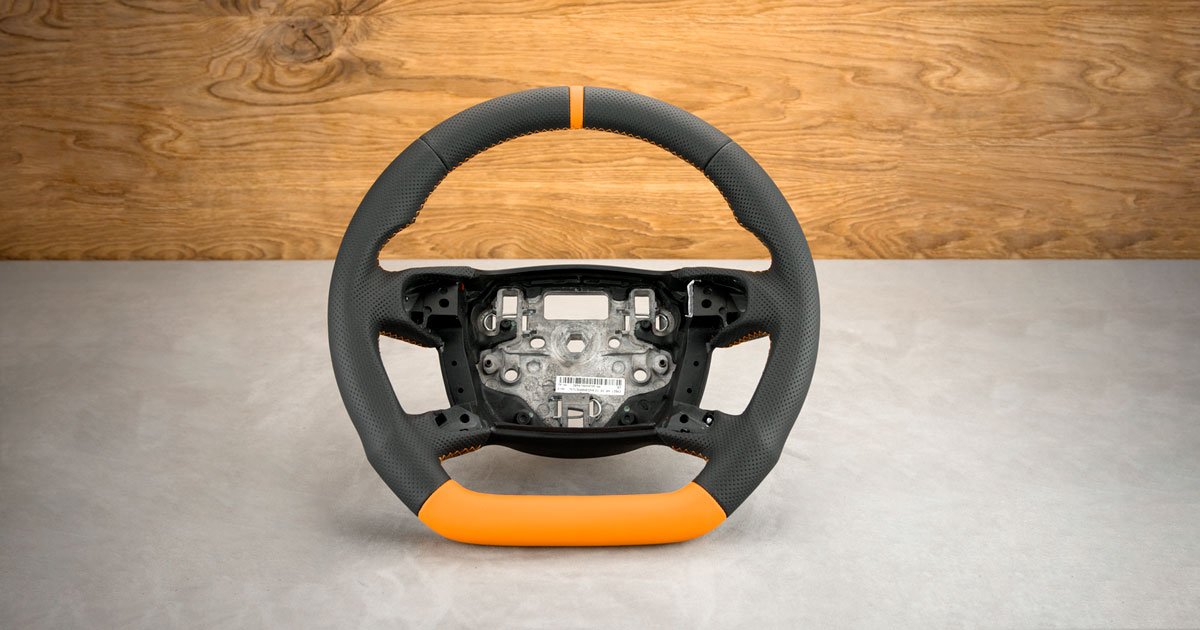 Modyfikacja i obszycie kierownicy Ford Mondeo Mk4