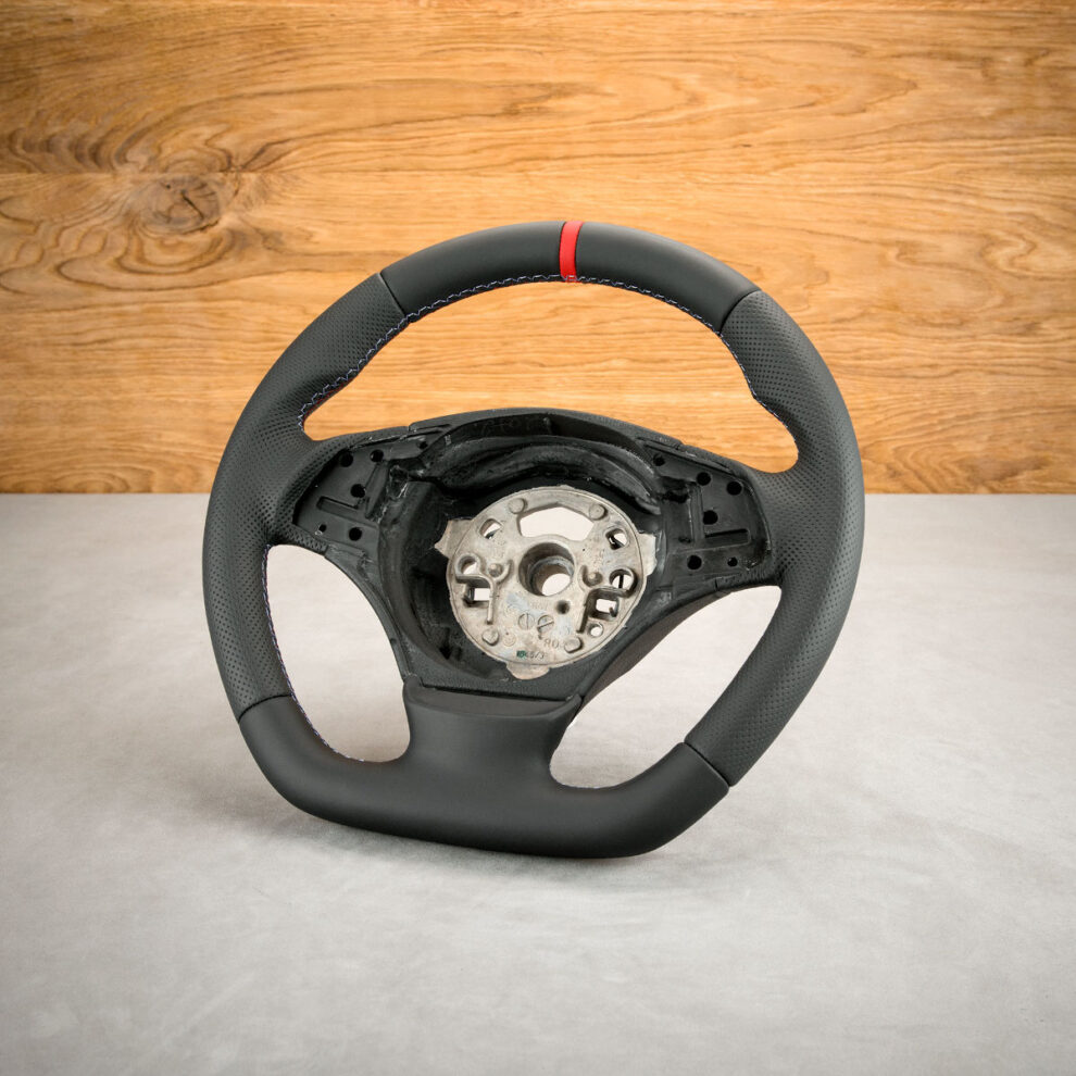 Modyfikacja i obszycie kierownicy BMW E91