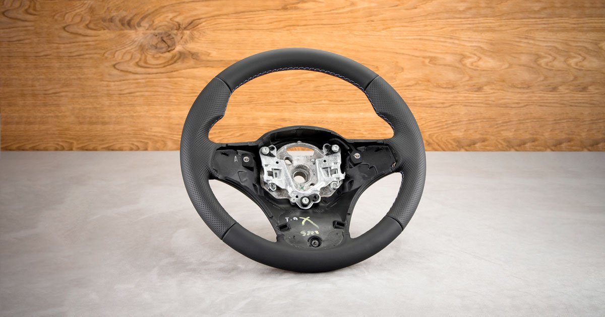 Modyfikacja i obszycie kierownicy BMW X3 E83