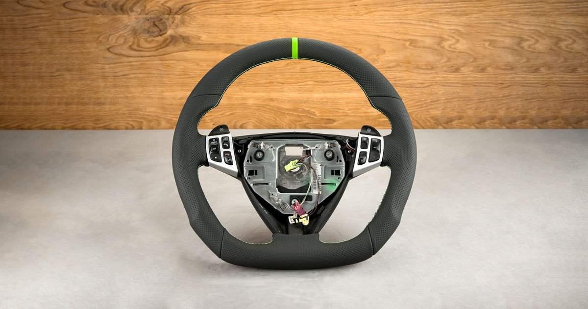 Modyfikacja i obszycie kierownicy Saab 9-3 II