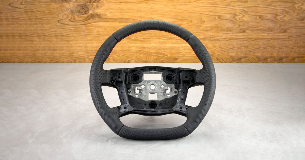 Modyfikacja i obszycie kierownicy Ford Mondeo MK4