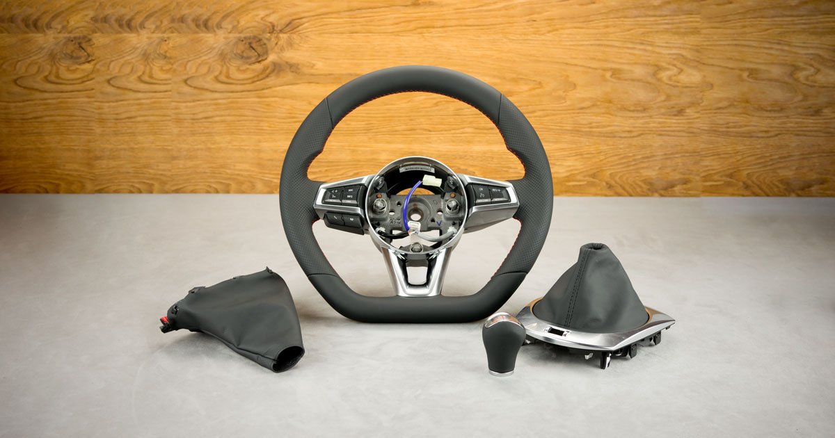 Modyfikacja i obszycie kierownicy Fiat Abarth 124 Spider