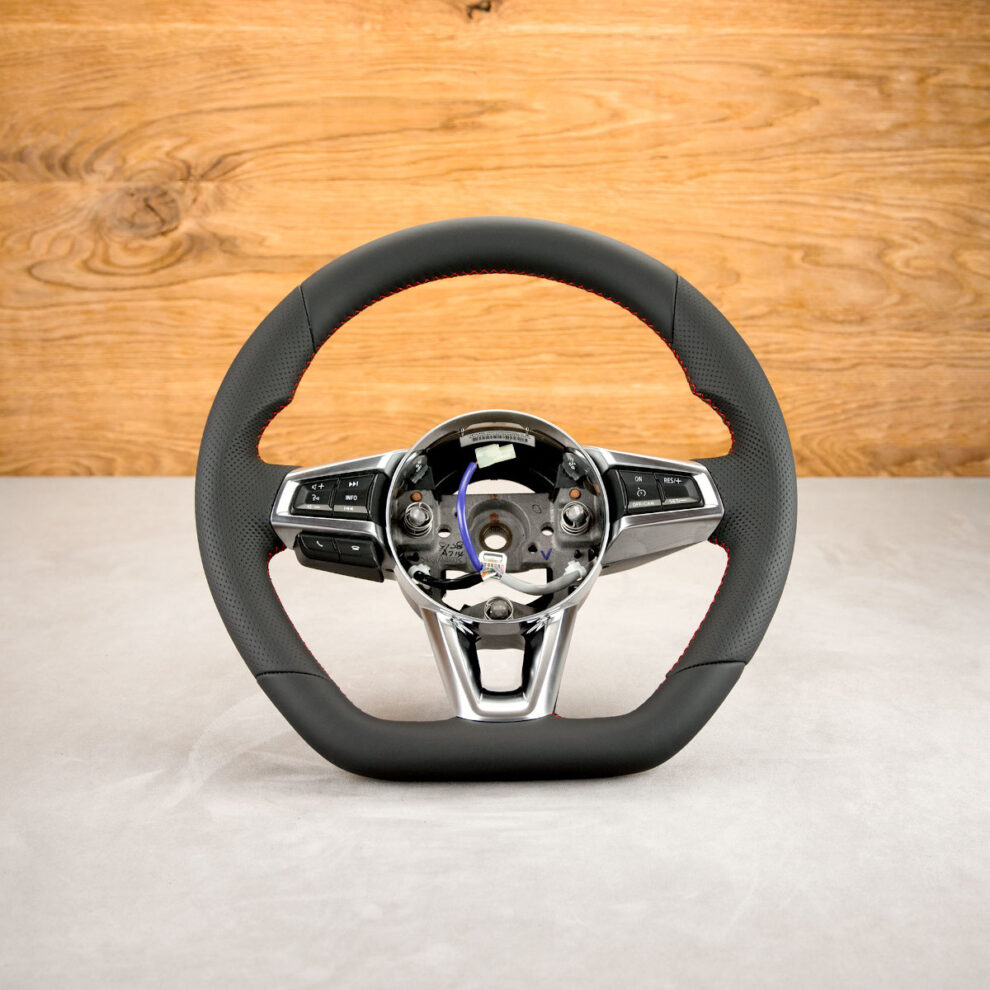 Modyfikacja i obszycie kierownicy Fiat Abarth 124 Spider