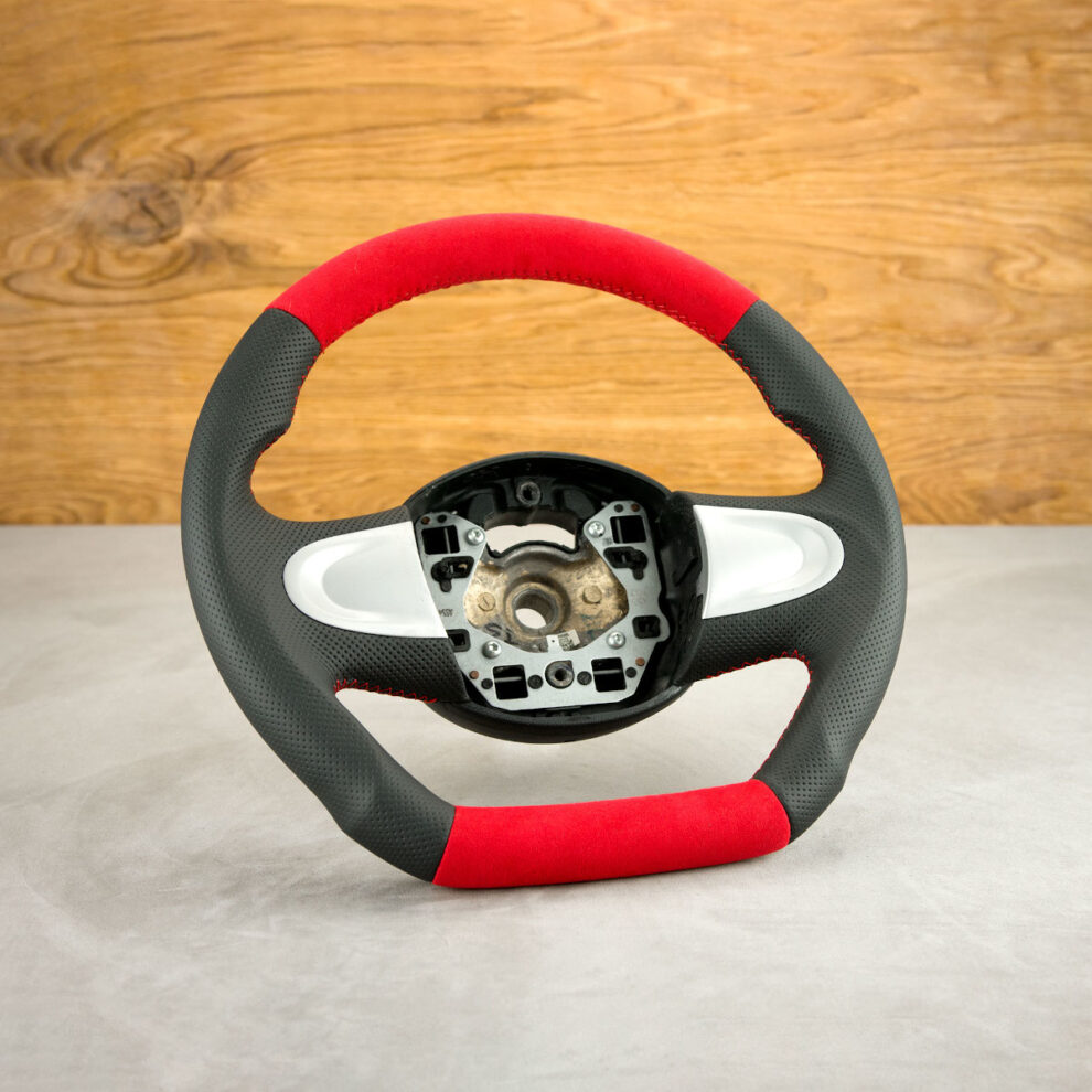 Modyfikacja i obszycie kierownicy Mini Cooper S