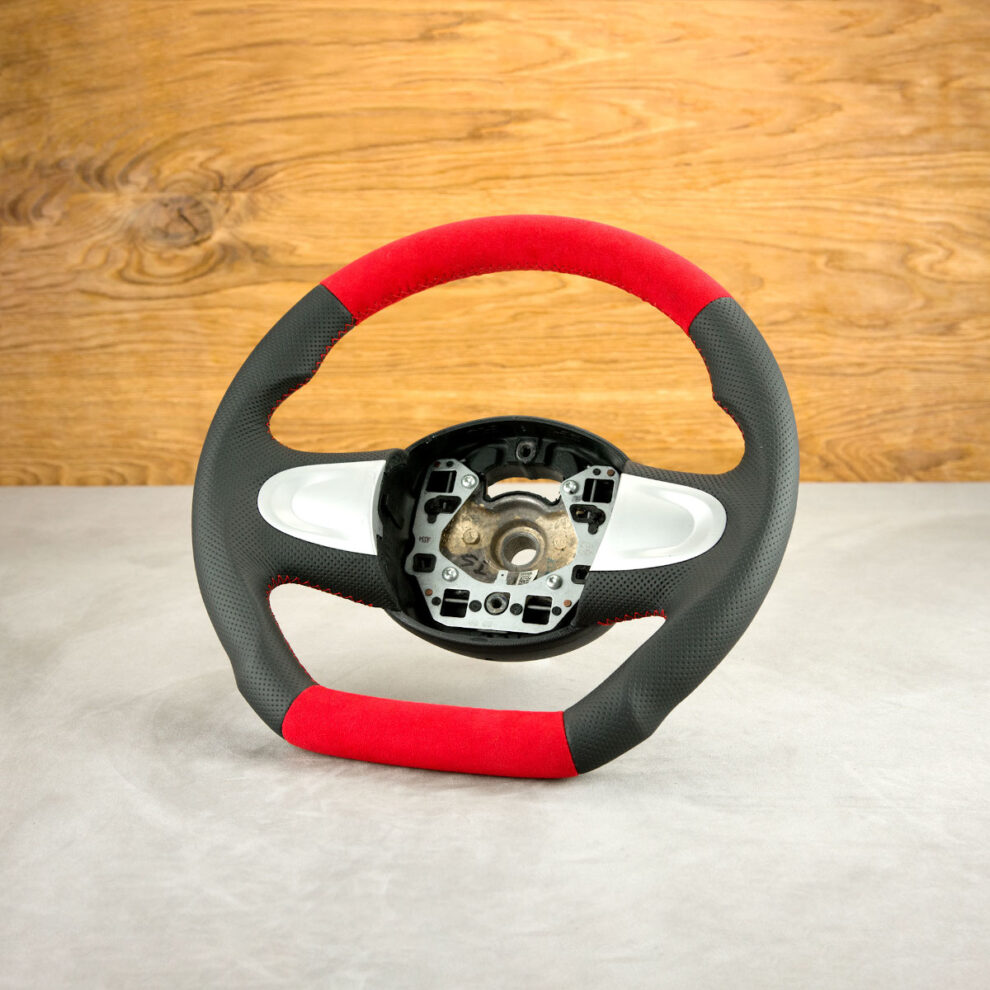 Modyfikacja i obszycie kierownicy Mini Cooper S