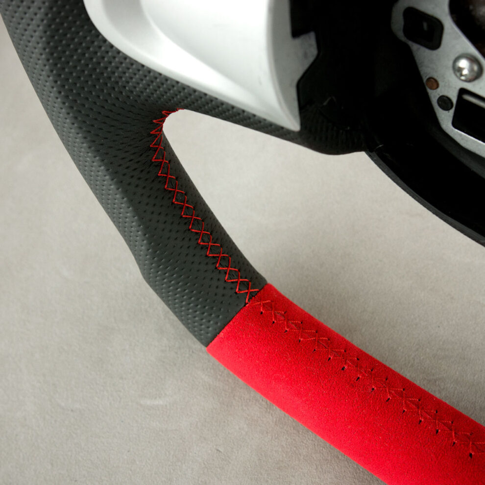 Modyfikacja i obszycie kierownicy Mini Cooper S