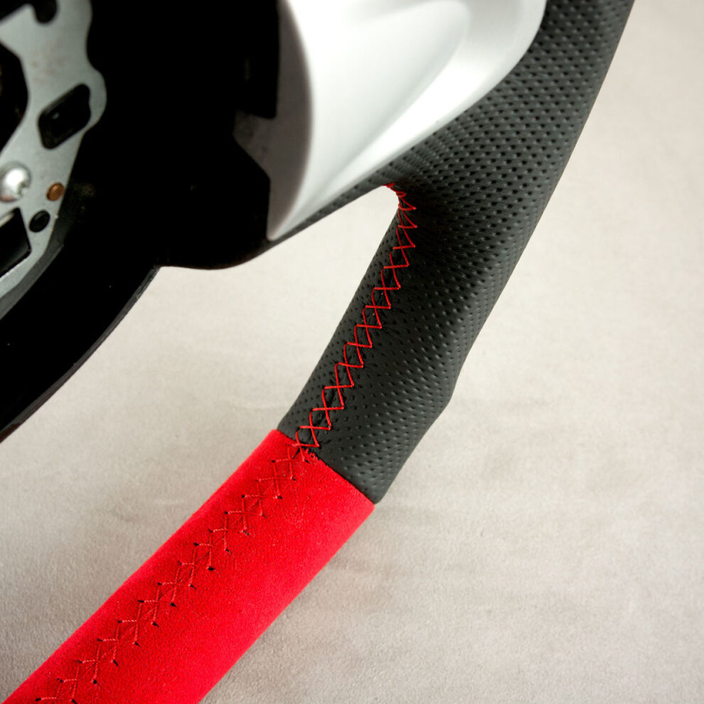 Modyfikacja i obszycie kierownicy Mini Cooper S