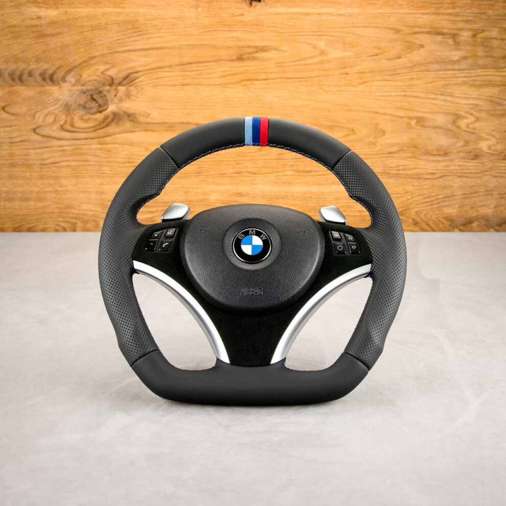 Modyfikacja i obszycie kierownicy BMW E90