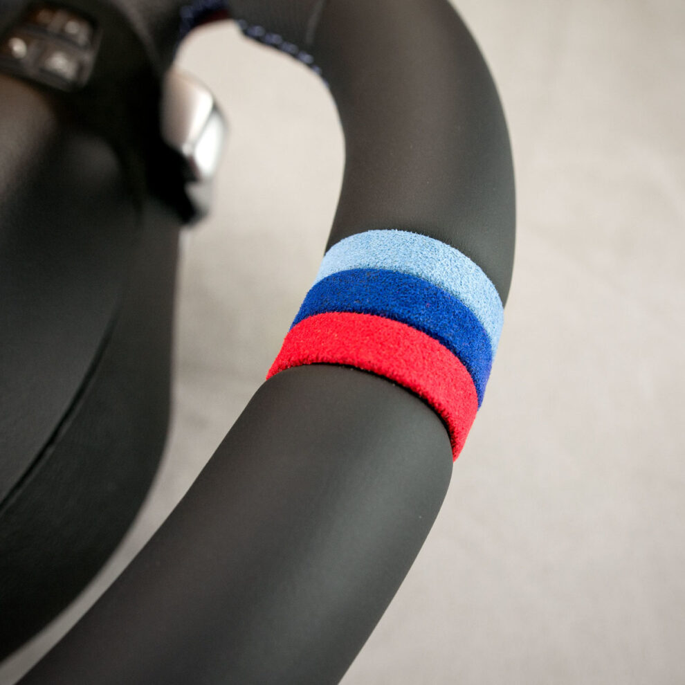 Modyfikacja i obszycie kierownicy BMW E90