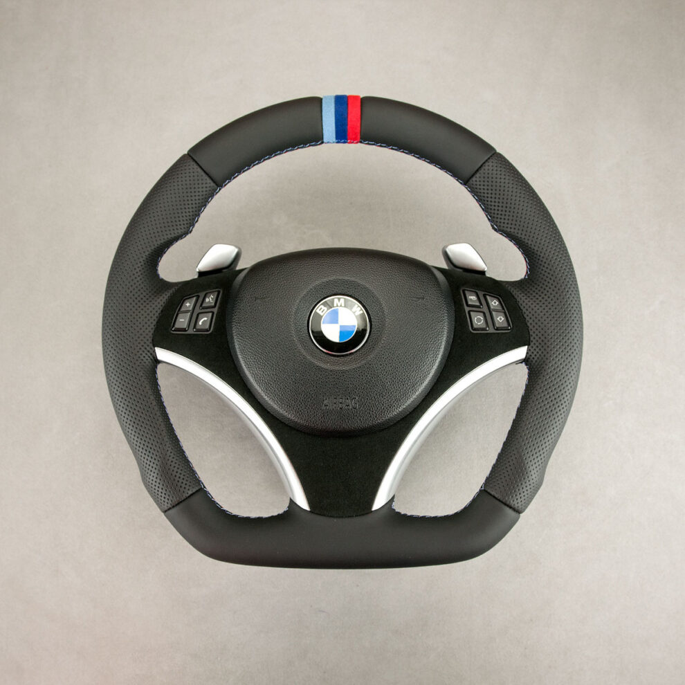 Modyfikacja i obszycie kierownicy BMW E90