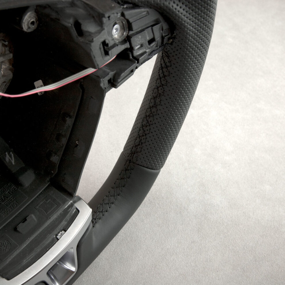 Modyfikacja i obszycie kierownicy Volkswagen Sharan II